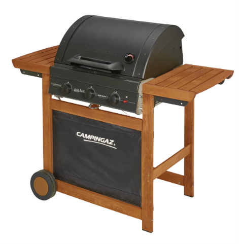 Campingaz Adelaide 3 Woody L Gas BBQ, Dualgas + Free Protective Cover