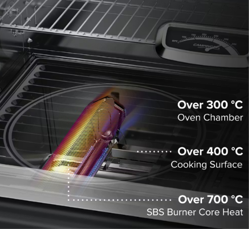 Campingaz Select 3 EXS Gas BBQ, SBS Technology + Free Protective Cover
