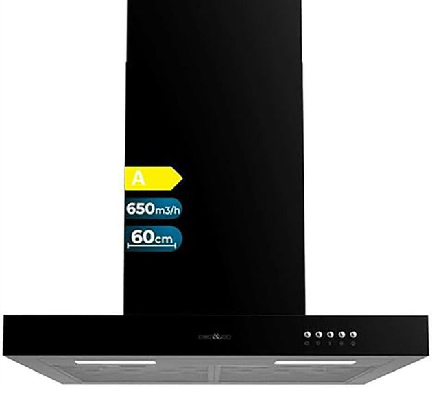 Cecotec Bolero T-Shaped Wall-Mounted Hood – 60 cm (Black)